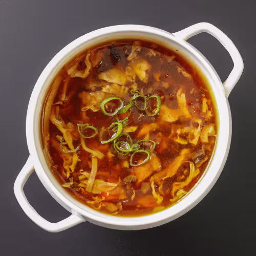 Sauer-Scharfe Suppe (scharf)