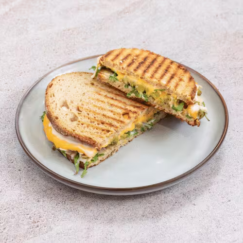 Veggie Toast Aubergine Melt