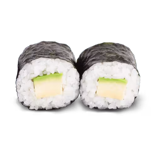 Avocado Maki (klein, 12 Stück, vegan)