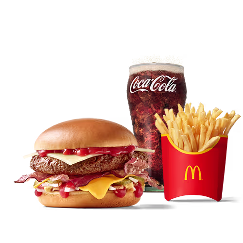 SIGNATURE Cheese and Bacon McMenü