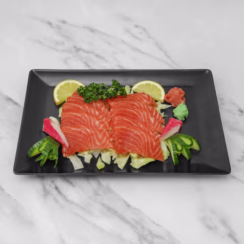 Sake Sashimi (klein, 10 Stück)