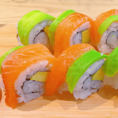 Lachs Avocado Maki (8 Stück)