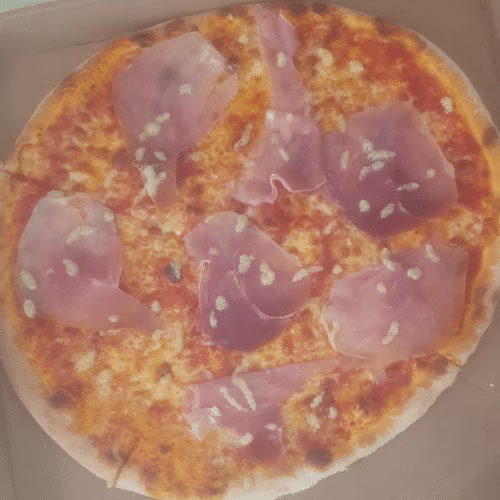 Pizza Prosciutto Bianca