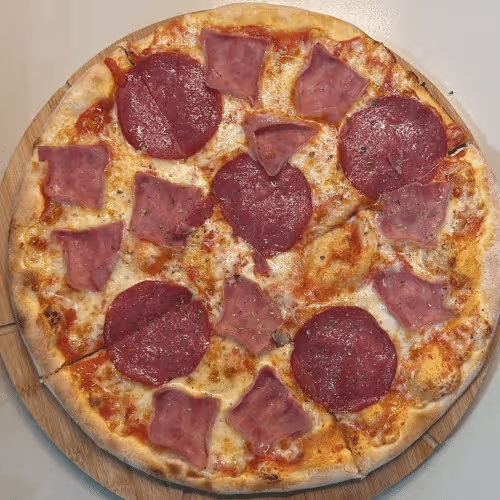 Pizza Prosciutto Cotto e Salame