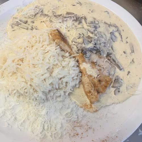 Champignon-Schnitzel