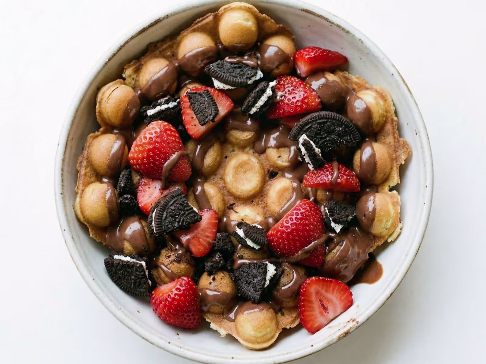 Oreo Style Waffle Bowl