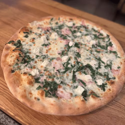Pizza-Bärlauch