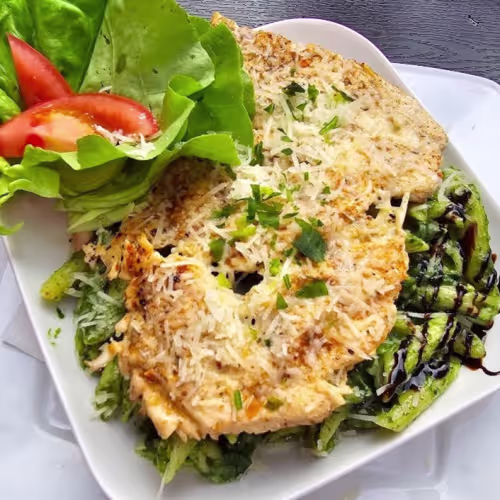 Penne-Spinat mit Hühnerfilet
