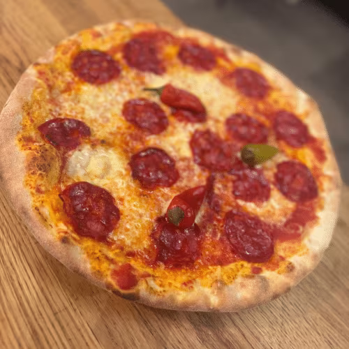 Pizza Diavolo (scharf)