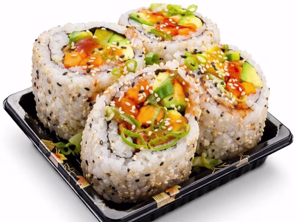 Vegetarische Rolle 4 Stück