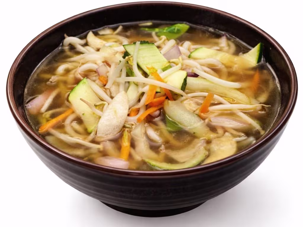 Udon Suppe Shrimps