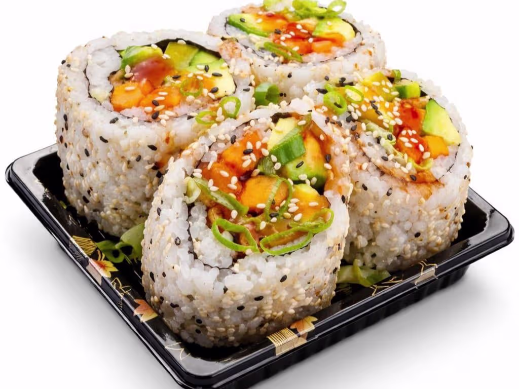 Vegetarische Rolle (8 Stück)