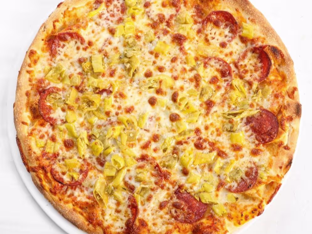 Pizza Vesuvio (scharf)