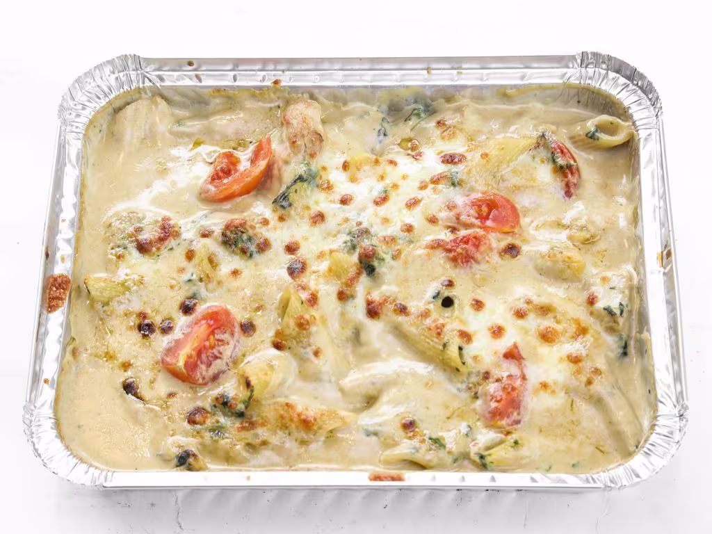 Penne con Spinaci
