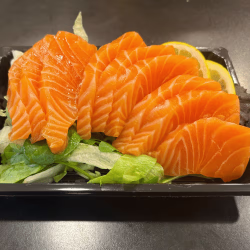 Lachs Sashimi (9 Stück)