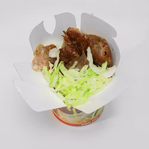 Dönerbox Kalb mit Brot