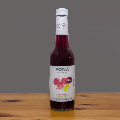 PONA Bio Rote Traube Primofiore Zitrone 0,33l