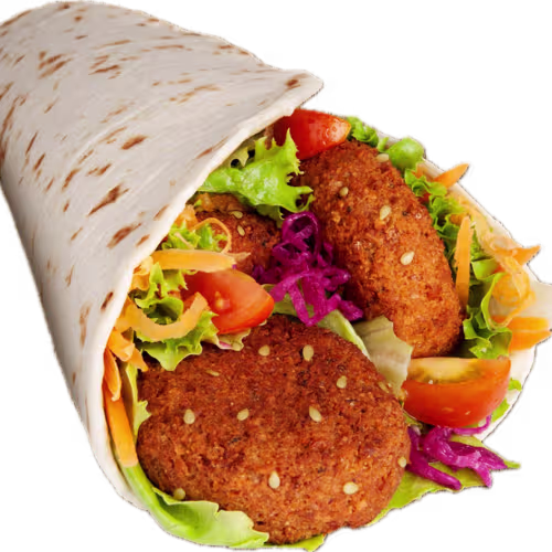 Falafel Dürüm (vegetarisch, vegan)