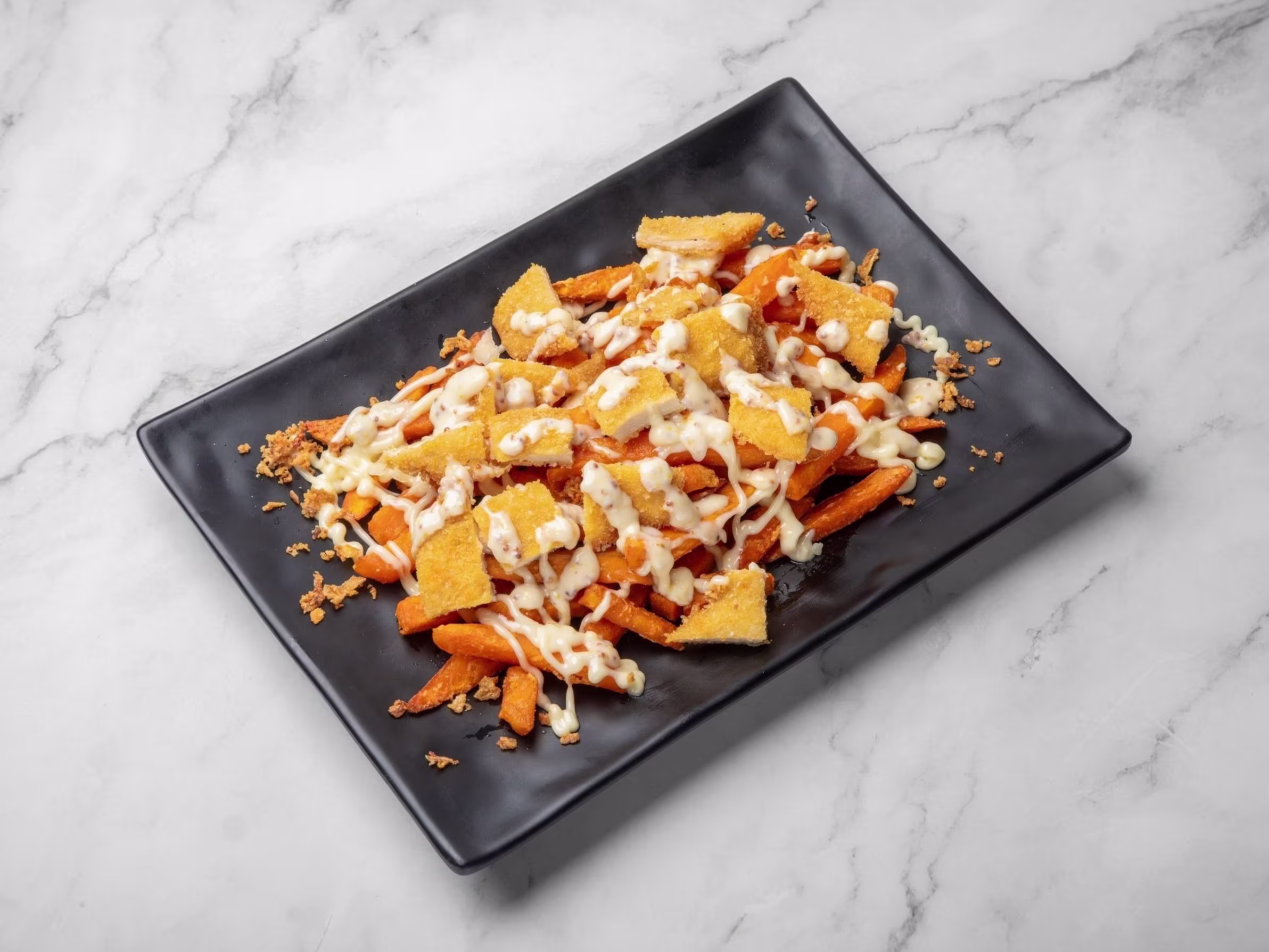 Süße Loaded Chicken Fries ( Halal)