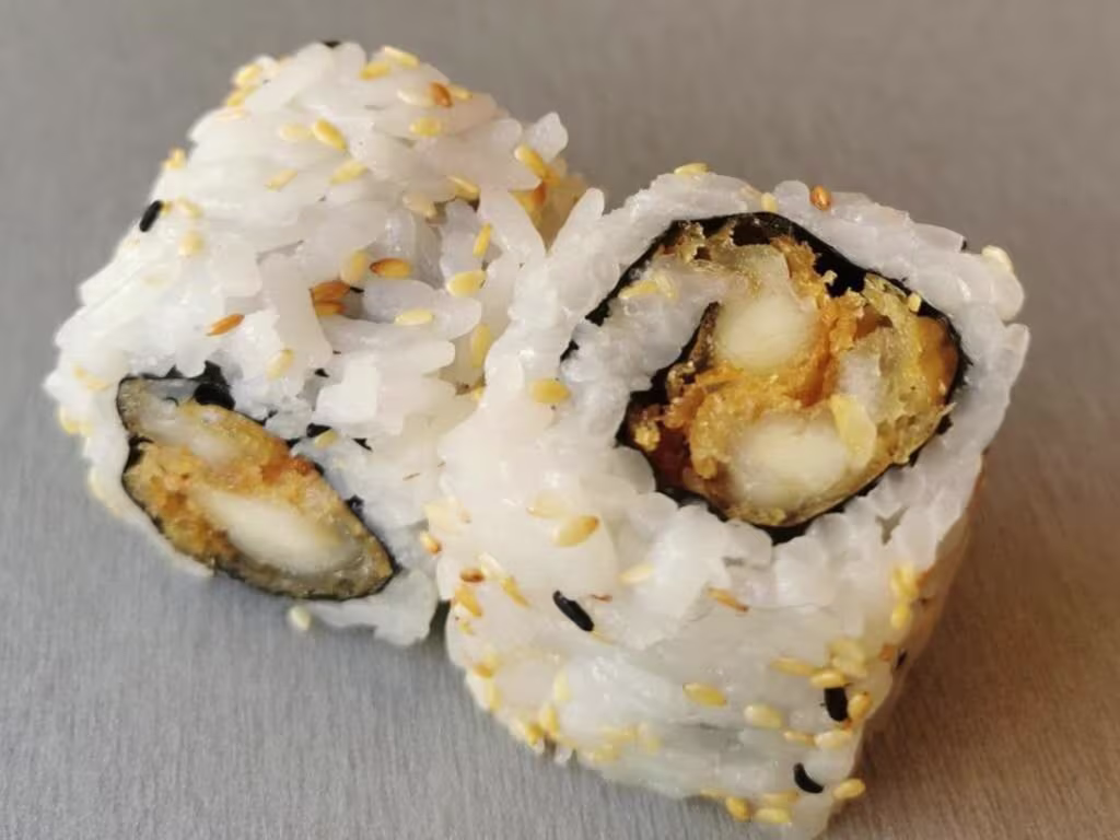 30k- Tori Tempura Maki (12 Stück)