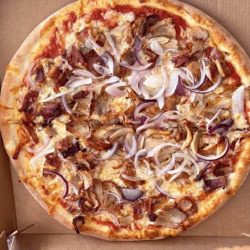 Kebab Pizza