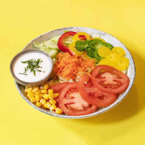 Gemischter Salat nach Saison
