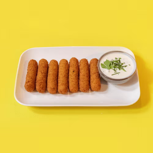 Gebackene Mozzarella Sticks (7 Stück)