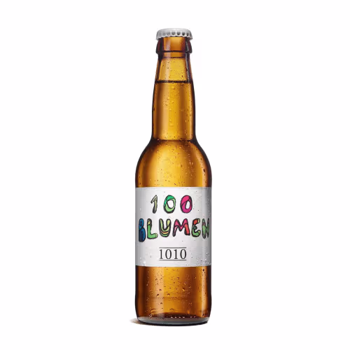 100 Blumen Bier 0,33l