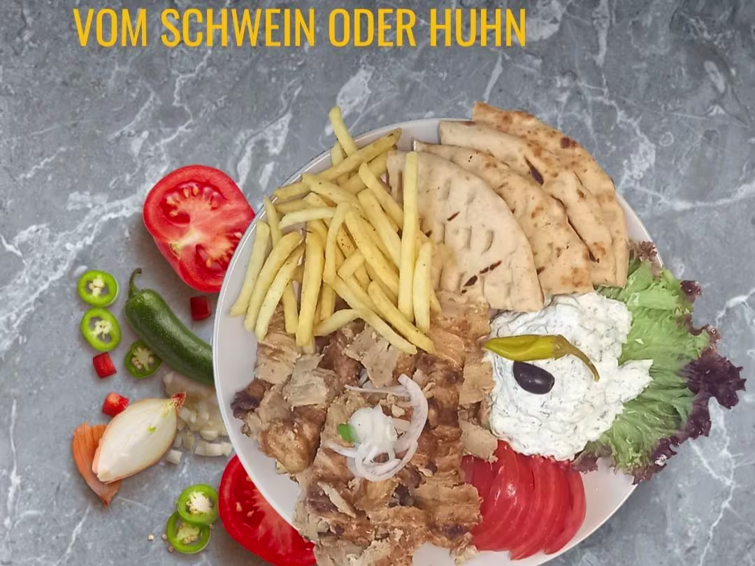 Gyros vom Huhn