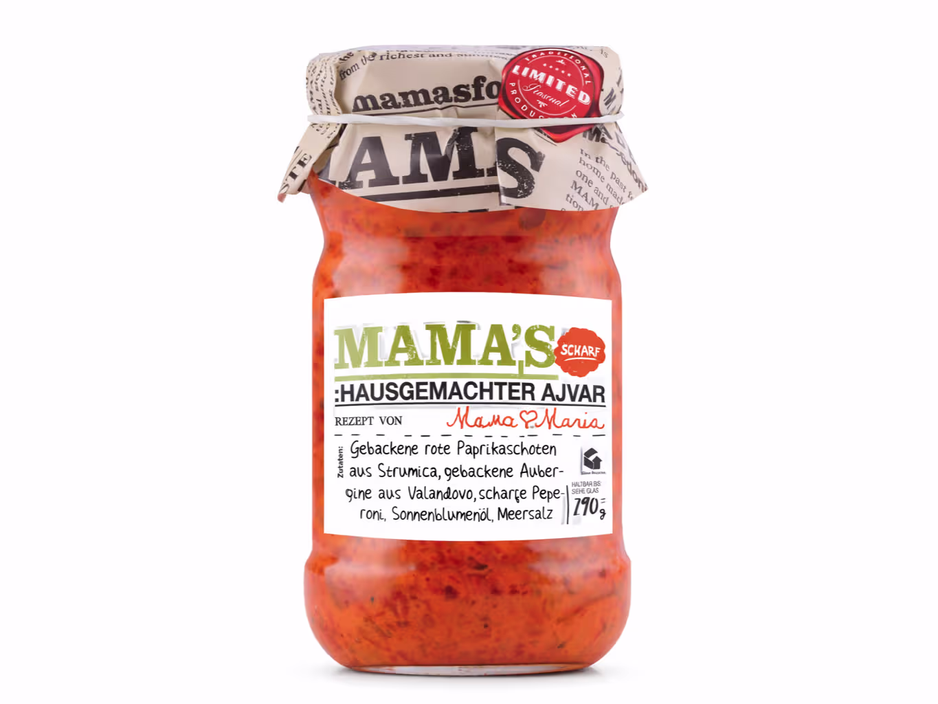 Mamas Ajvar (scharf, 290g)