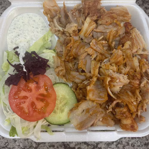 Kebap-Teller Huhn