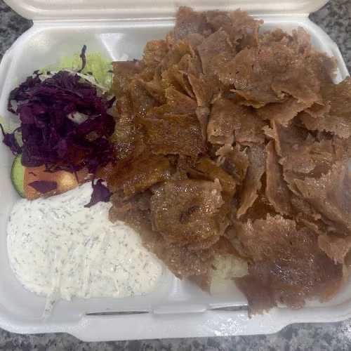 Kebap-Teller Kalb