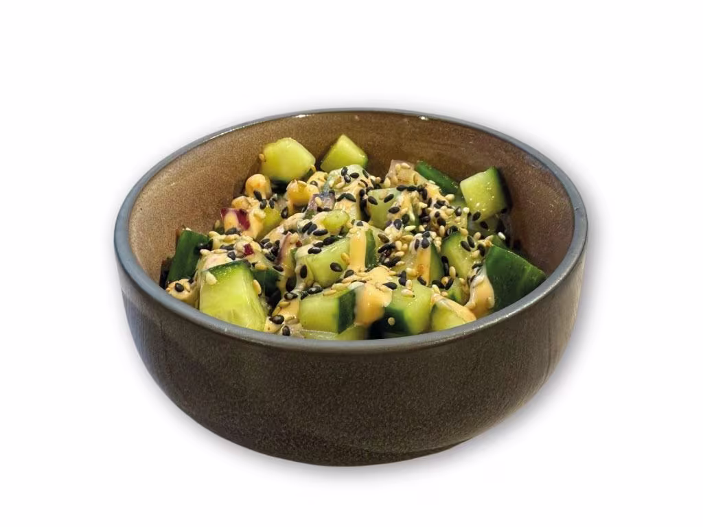 Crunchy Cucumber Salad