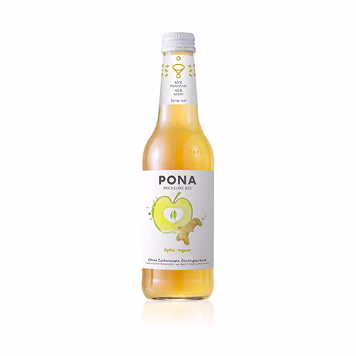 Pona Apfel-Ingwer 0,33l