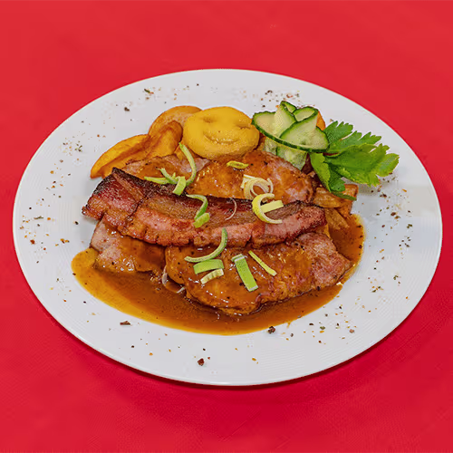 Original ungarisches Zigeunerschnitzel