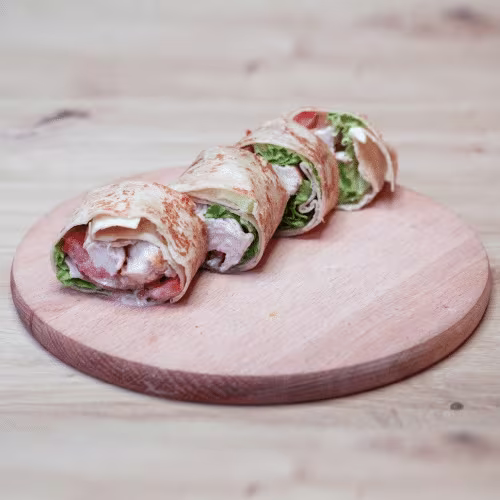 Grillhendl-Wrap