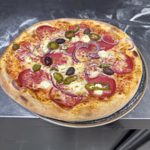 Pizza Feuerwehr (scharf)