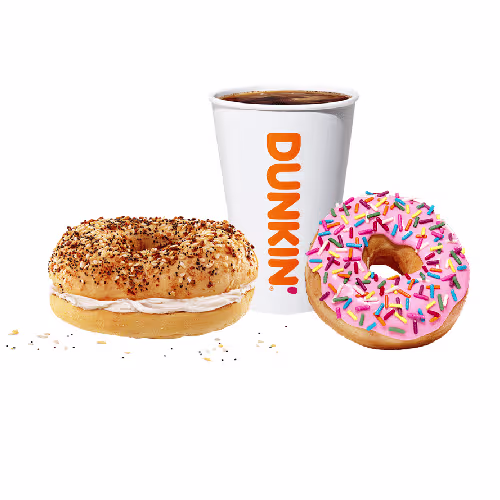 Cappuccino & Bagel & Donut