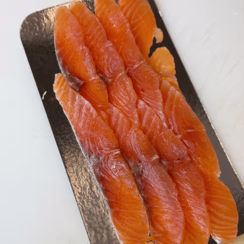 Vakuumverpackter gebeizter Lachs 100g