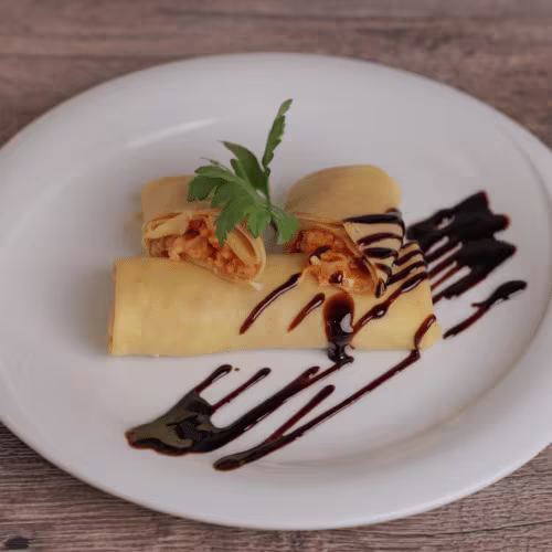 Mozzarella-Pfannkuchen (3 Stück)