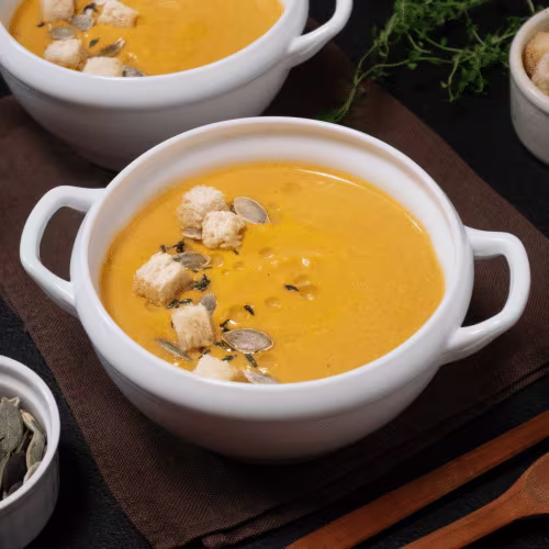 Kürbiscremesuppe