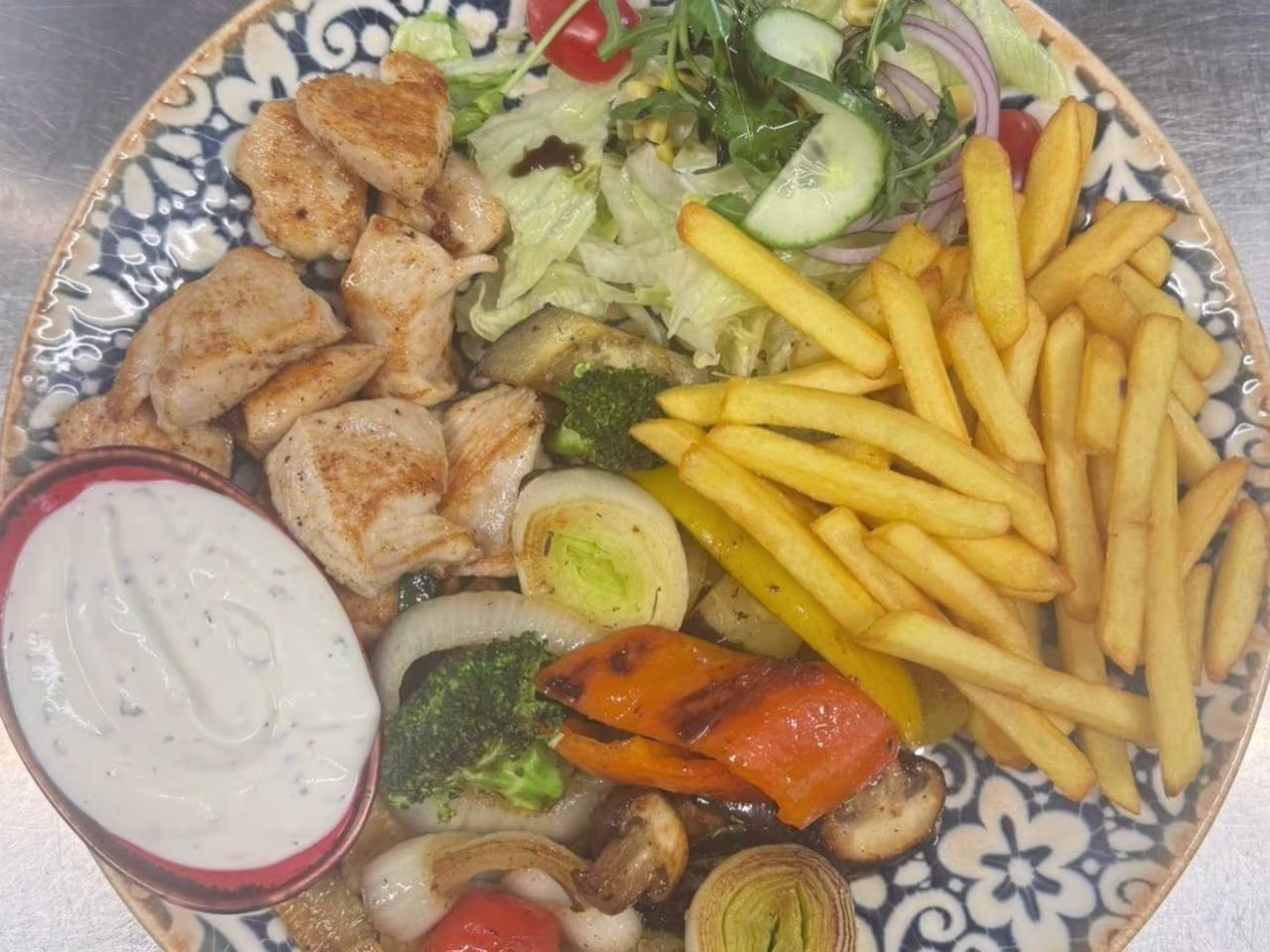 Hühnergyros