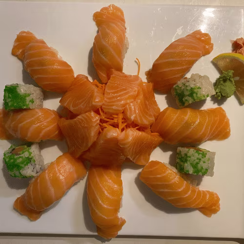 Sake Lachs Set