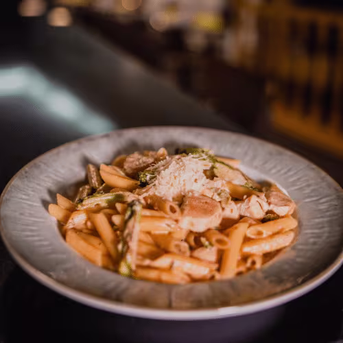 Penne con Pollo