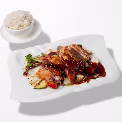 Lachs Teppan