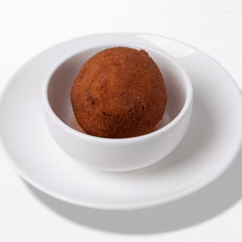 Flambiertes Eis