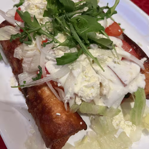 Gemüse Taco Roll