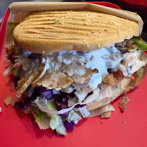 Kebap Fladen im Hausbrot