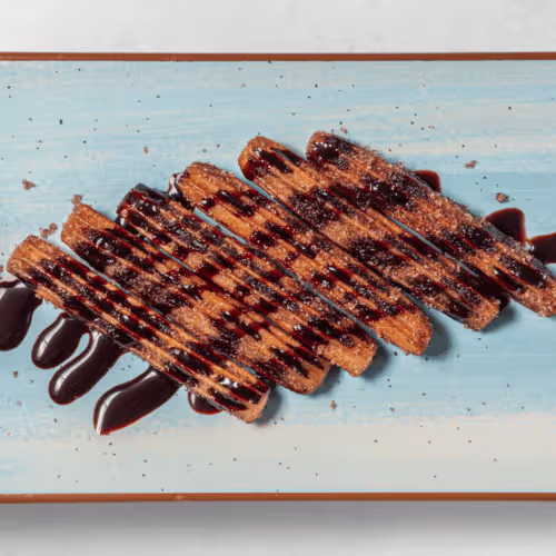 Churros mit Schokosauce