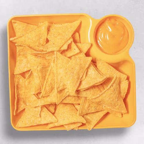 Nachos mit Käsesauce